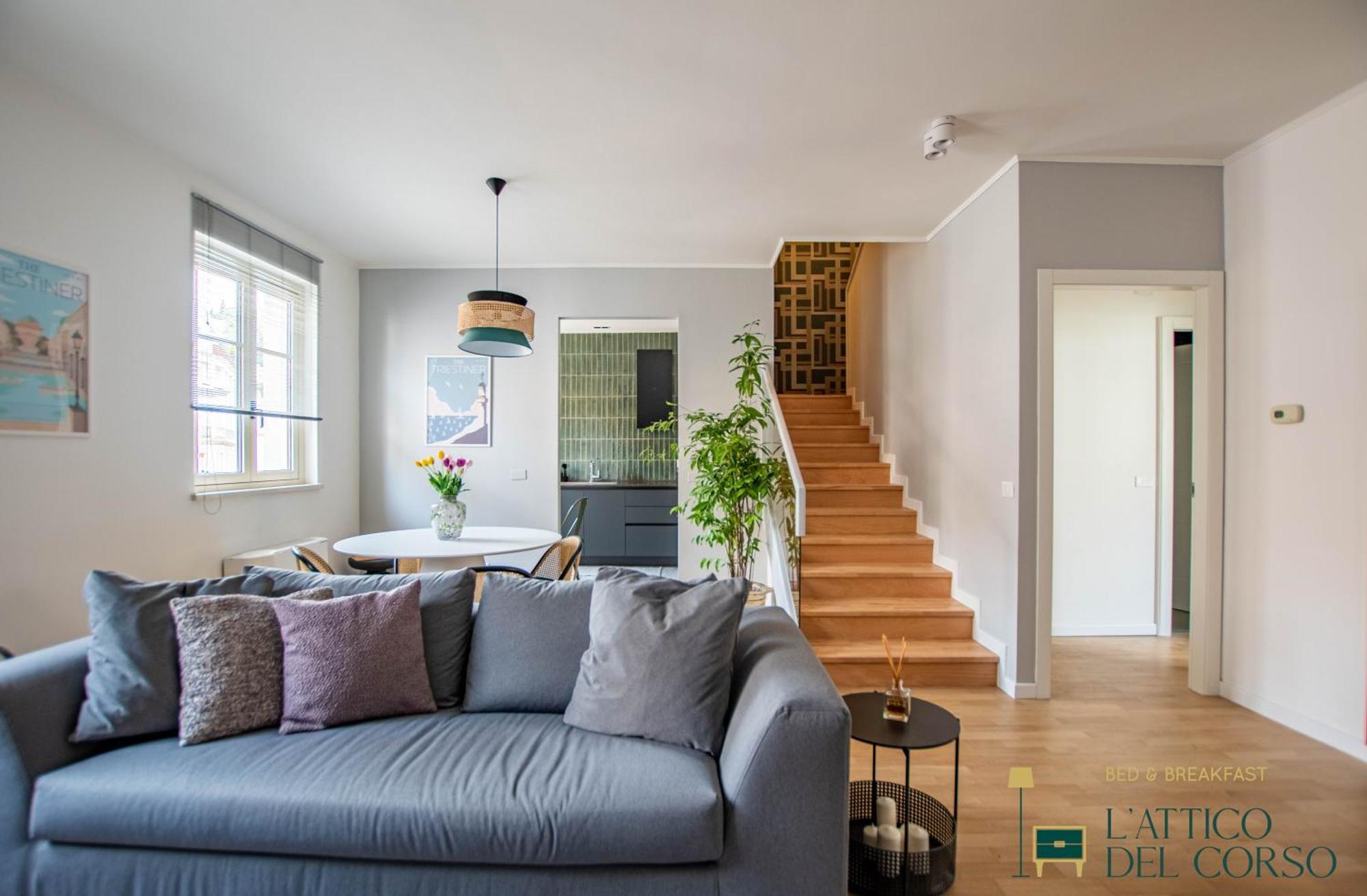 L'Attico Del Corso Apartman Trieszt Kültér fotó