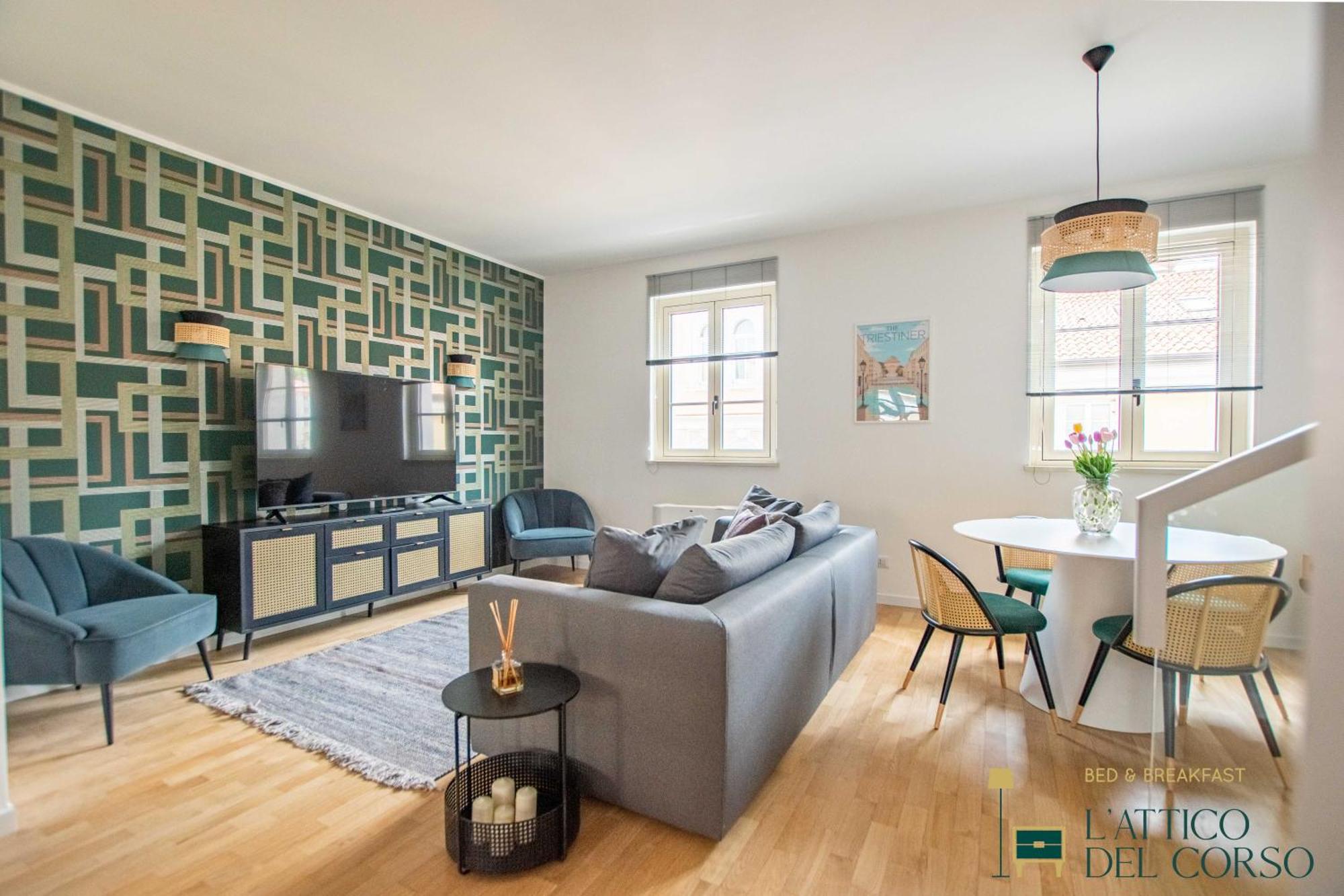 L'Attico Del Corso Apartman Trieszt Kültér fotó